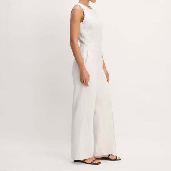 NEW Everlane Dream Jumpsuit Bone Small
